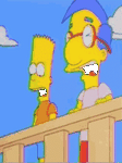 pic for Bart & Milhouse Spit